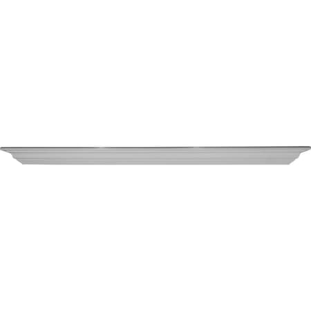 Ekena Millwork 48"W x 2 5/8"H x 3 1/8"P Mini Classic Shelf SH48X03X03CL